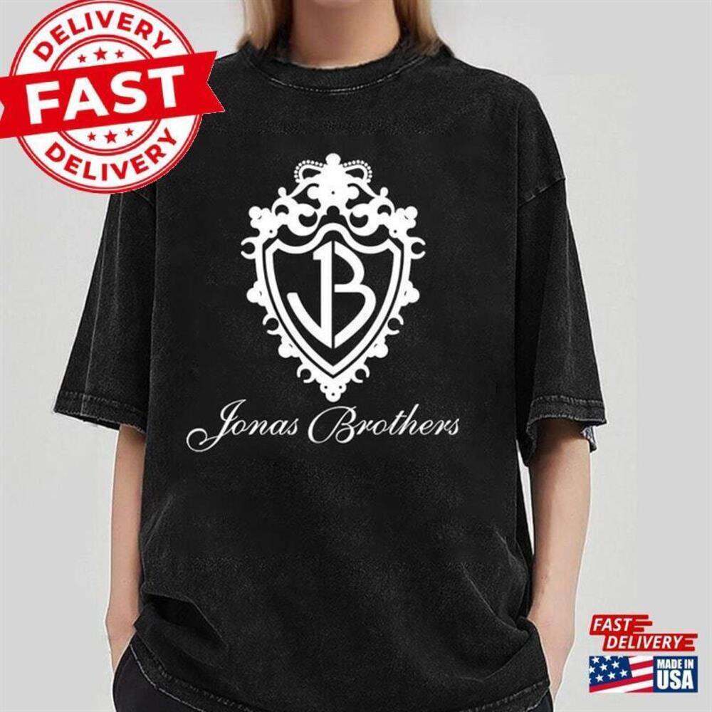 The Jonas Brothers Logo T-Shirt Tour Shirt Concert Unisex Gift Classic